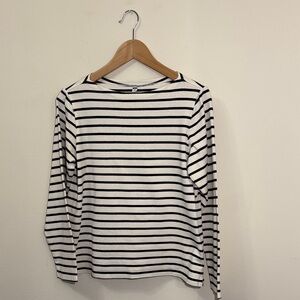 Uniqlo Striped Long Sleeve Shirt
